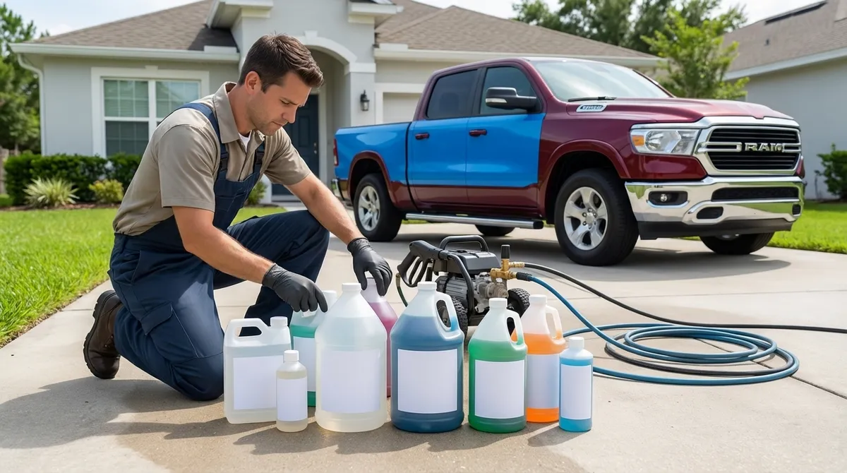 how to pressure wash a house