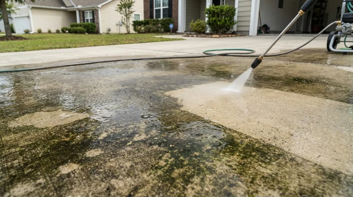 driveway cleaning
