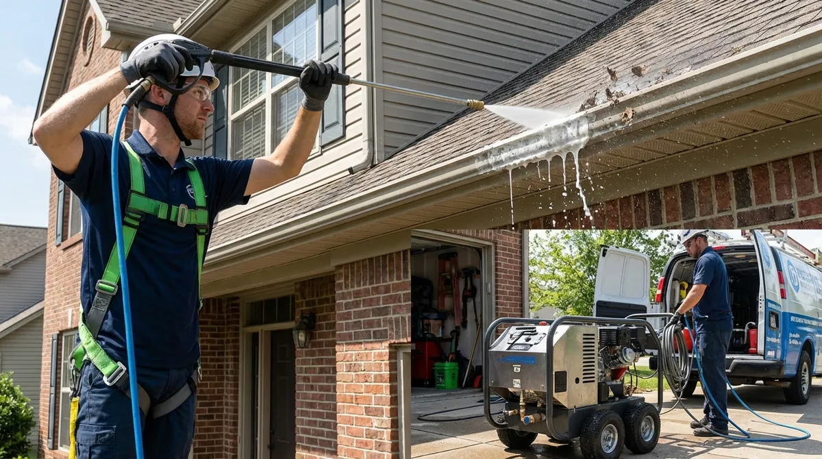 gutter cleaning services