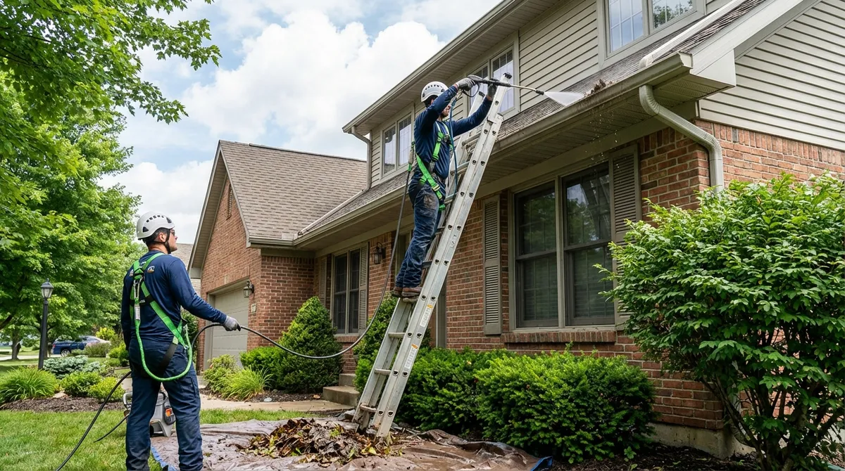 gutter cleaning services
