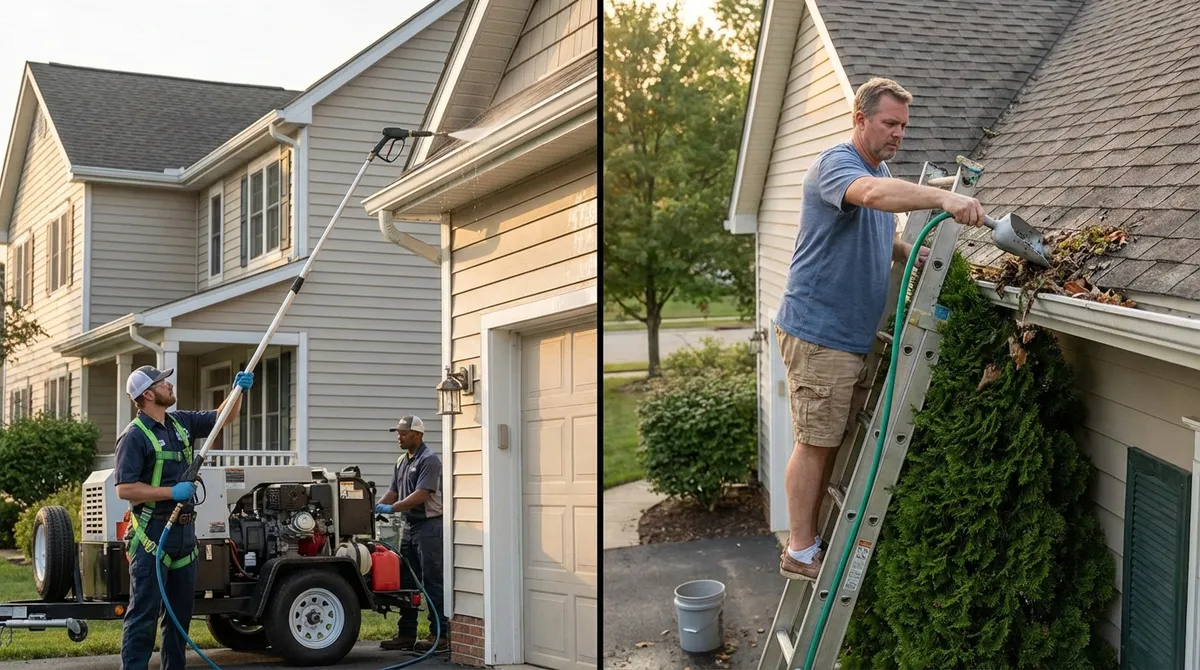 gutter cleaning
