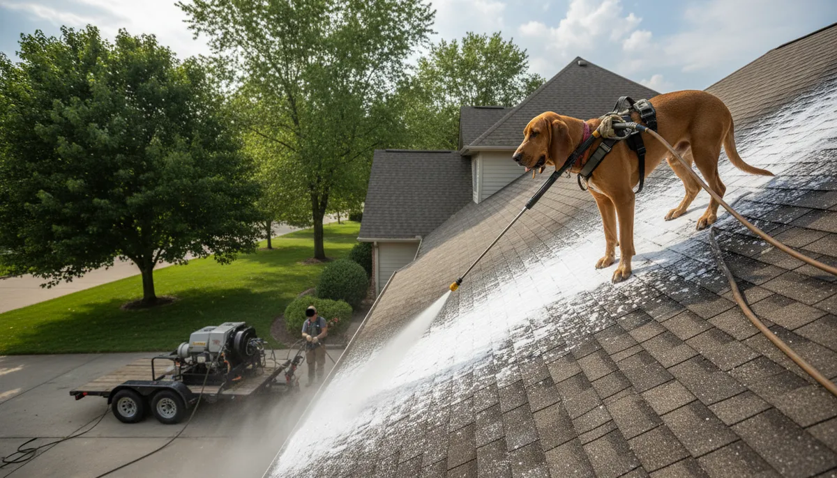 roof cleaning near me