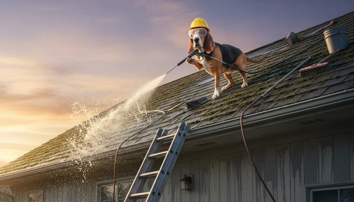roof cleaning near me