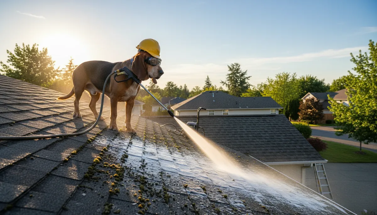 Why Should You Search for Roof Cleaning Near Me?
