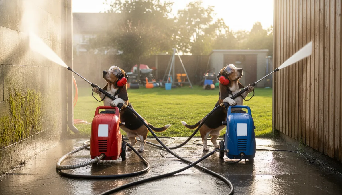 commercial pressure washing
