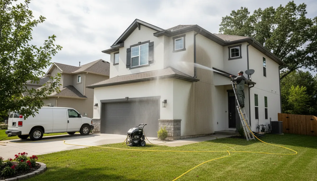 residential pressure washing services