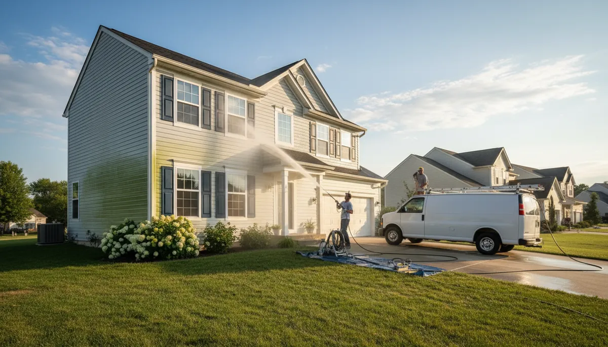 residential pressure washing services