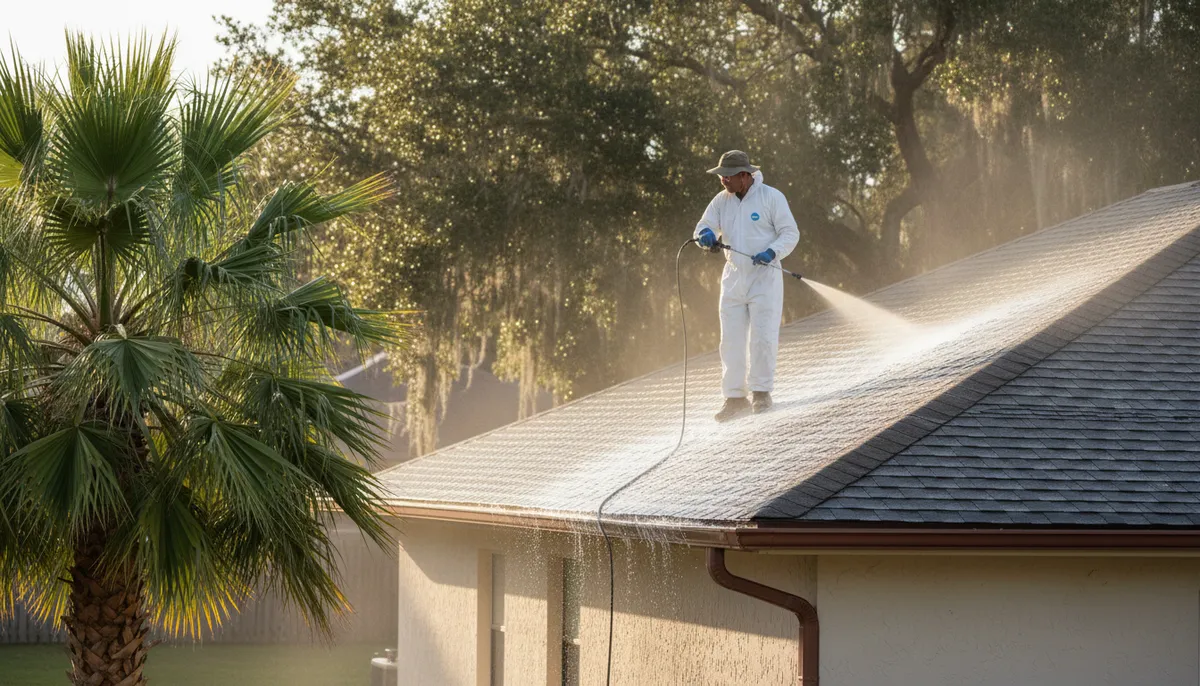 How to Get a Clean Roof in Valrico Without the Hassle