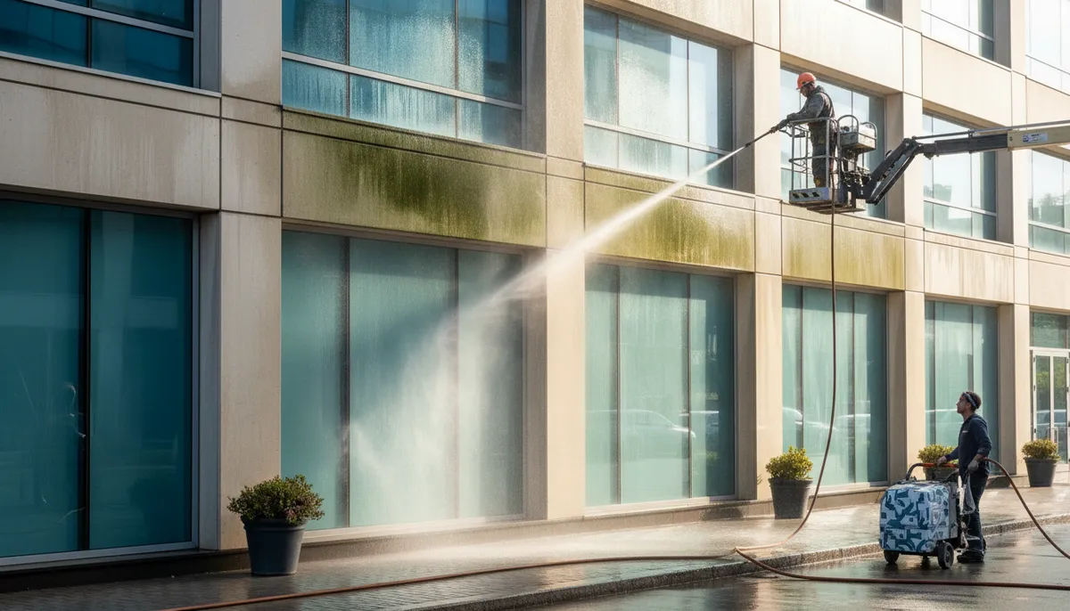 commercial power washing services