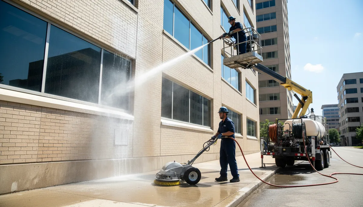 commercial power washing services
