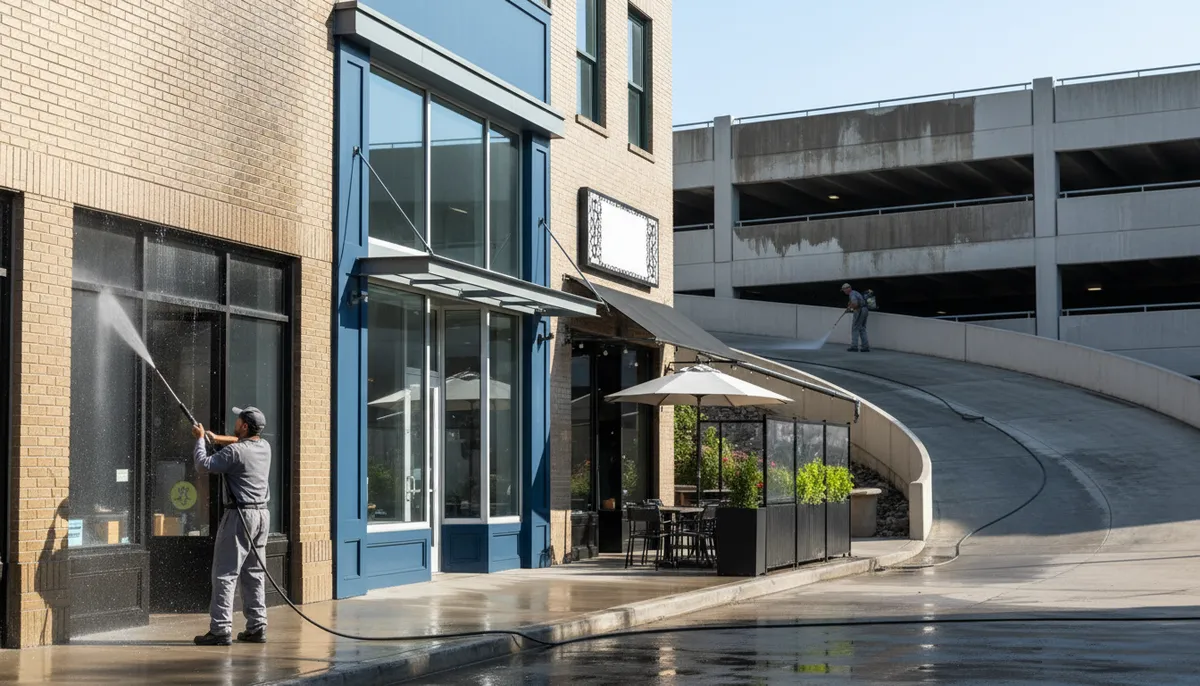 commercial power washing services