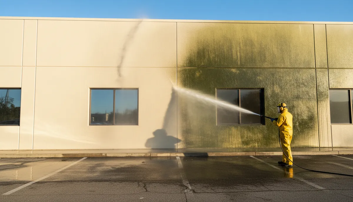 Commercial Power Washing Services That Keep Your Business Looking Professional
