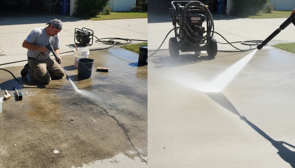 DIY vs. Professional Concrete Cleaning: Which Saves You More?