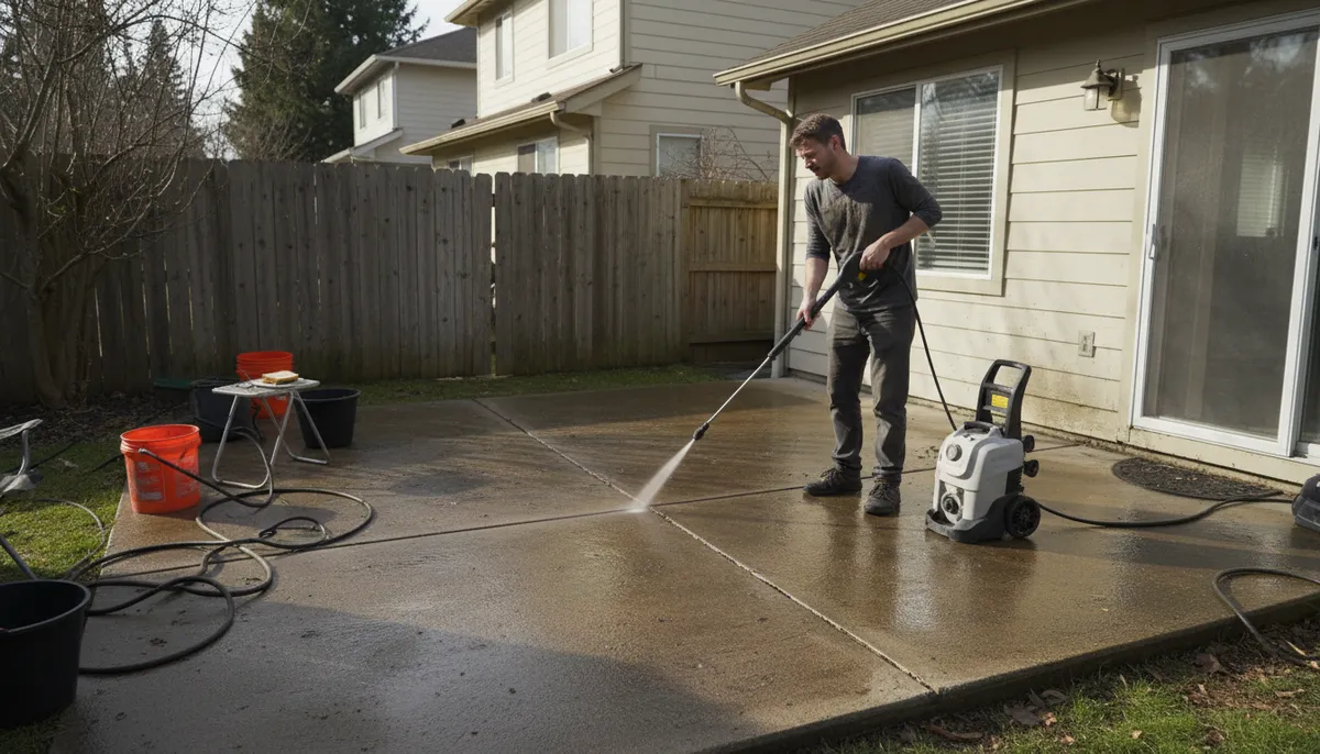 professional pressure washing