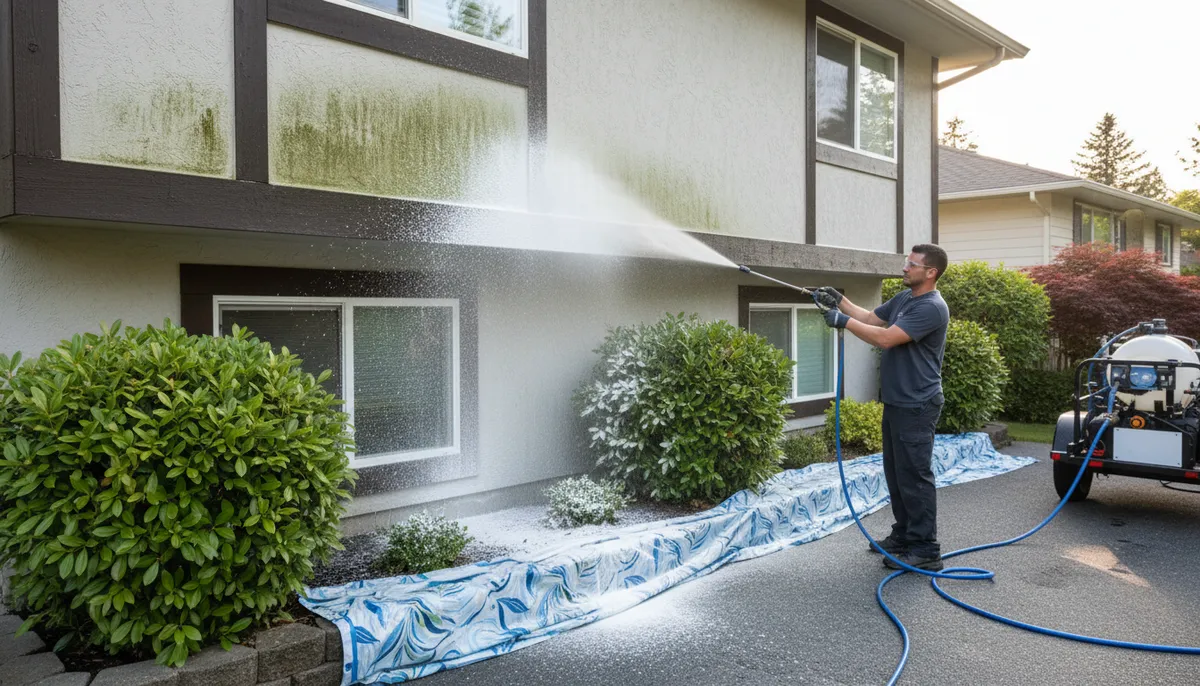professional pressure washing