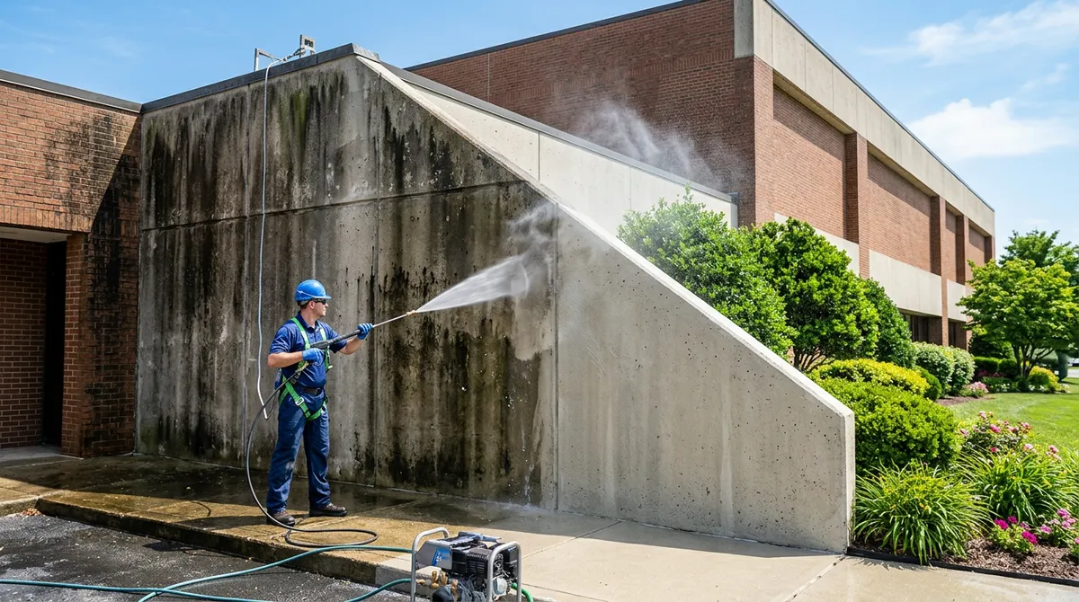 11 Reasons to Hire a Commercial Pressure Washing Service