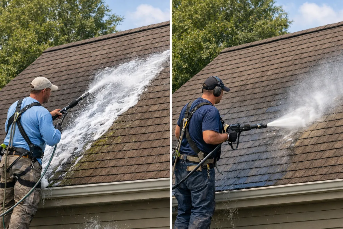 best roof cleaning near me