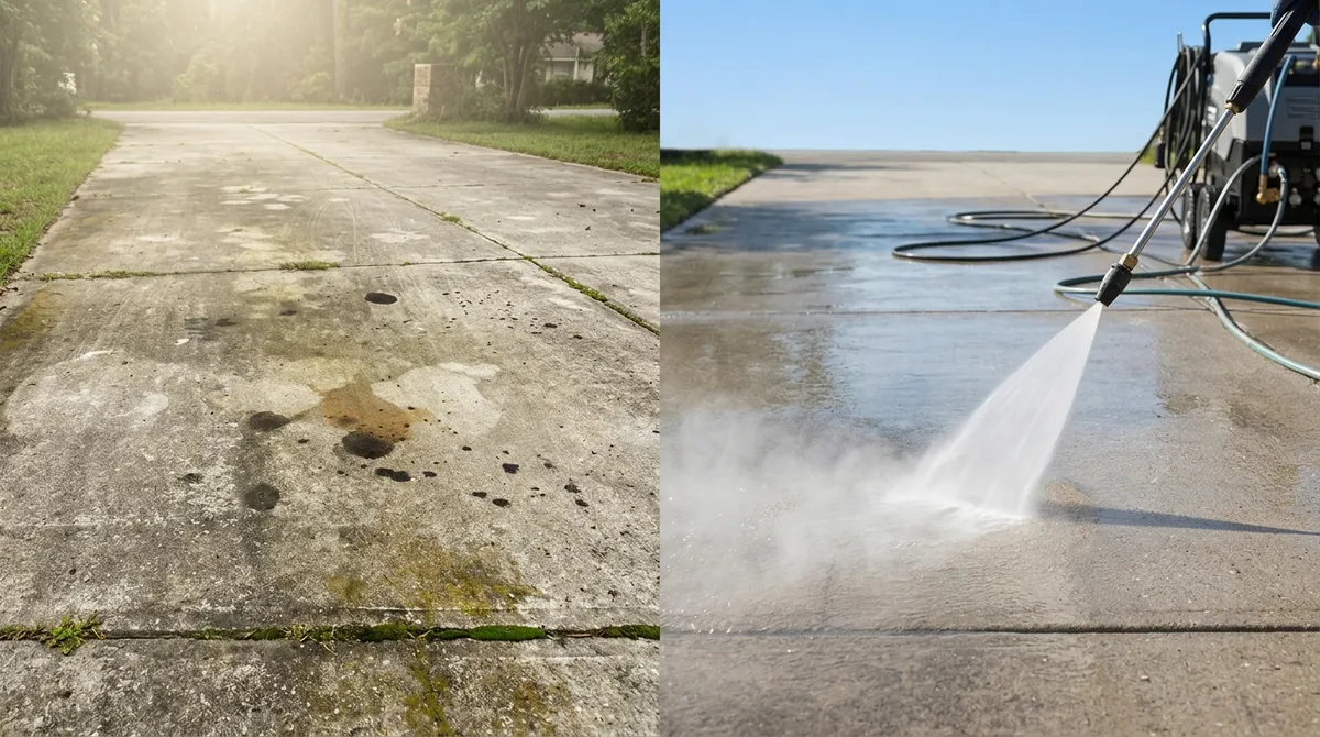 DIY Concrete Pressure Washer vs. Pro Service: Which Wins?