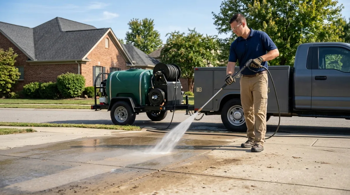 mobile power washing near me