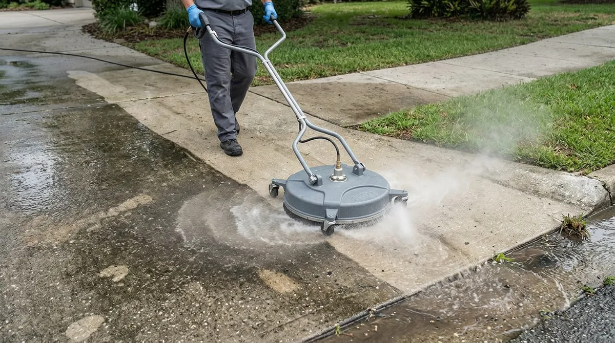 power washer sidewalk cleaner