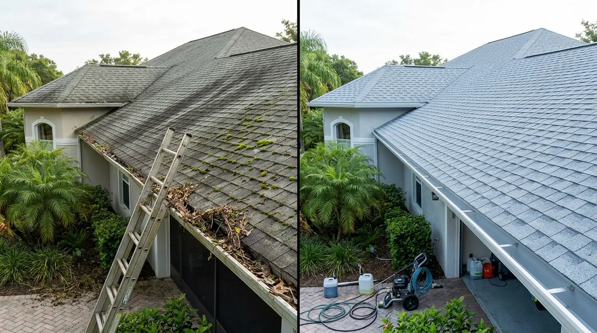 DIY vs. Pro Roof & Gutter Cleaners: Which Wins?