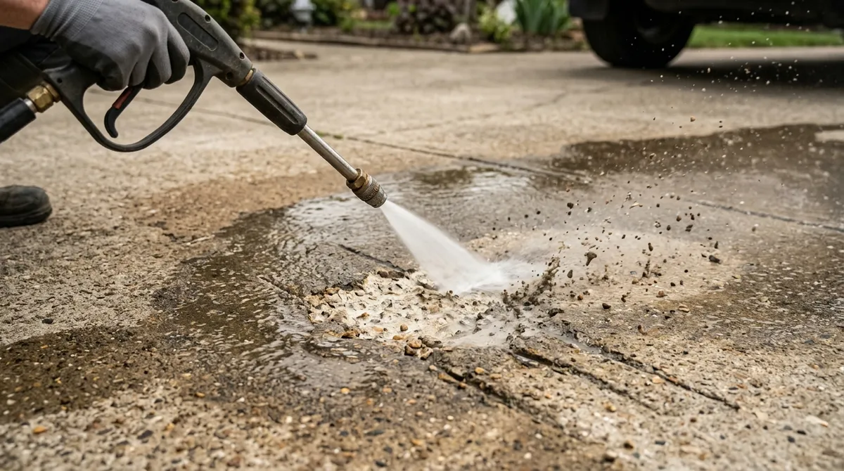 concrete pressure cleaner