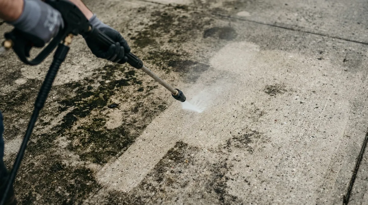 concrete pressure cleaner
