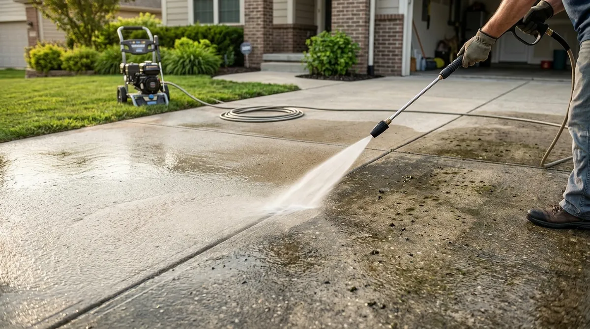 10 Concrete Pressure Cleaner Mistakes That Ruin Your Driveway