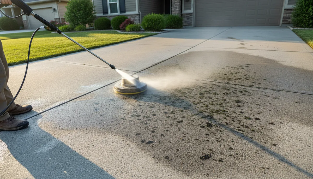 driveway pressure cleaning