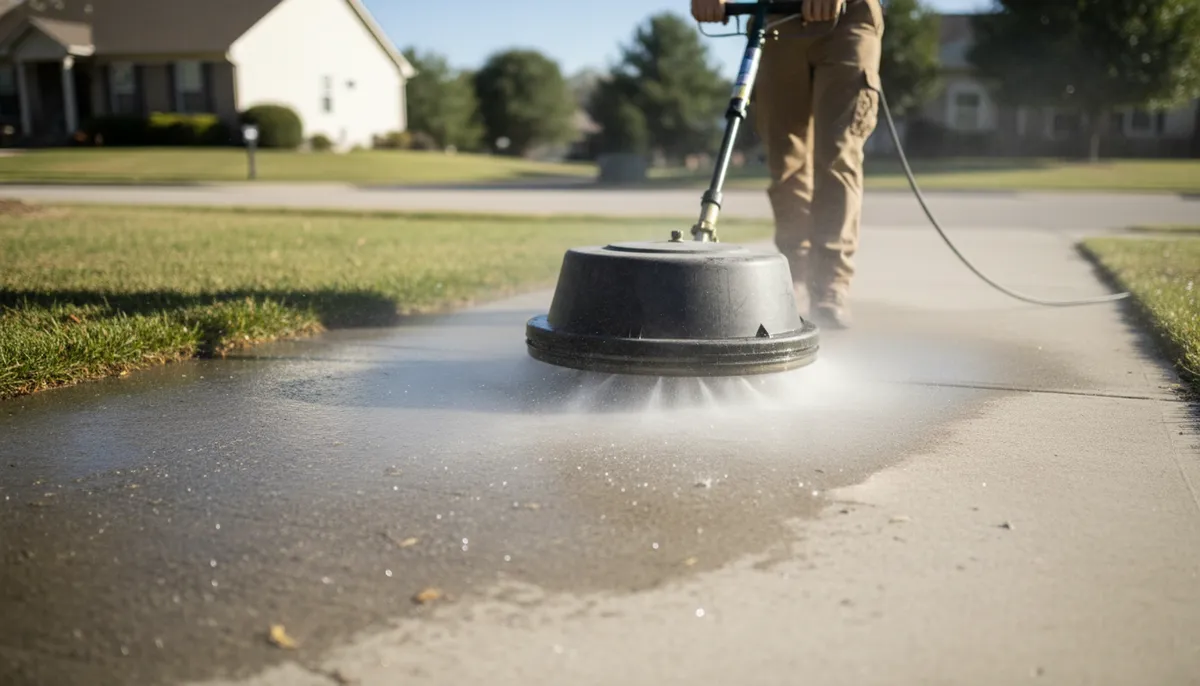 pressure washer sidewalk cleaner