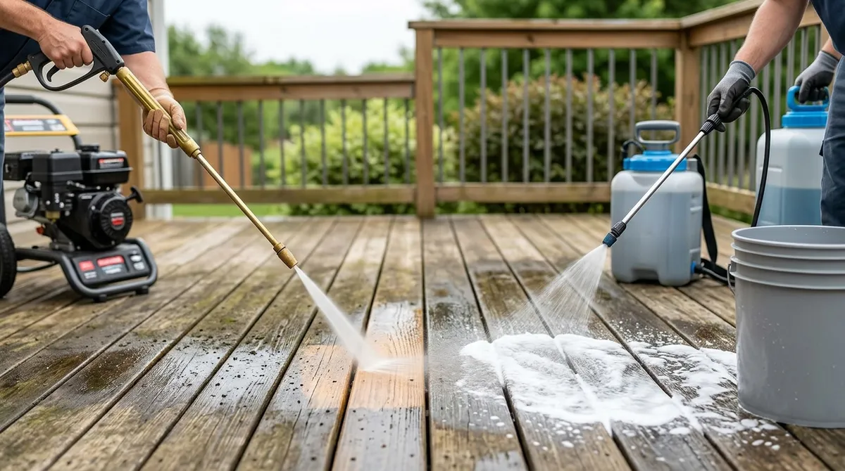power washing decks near me