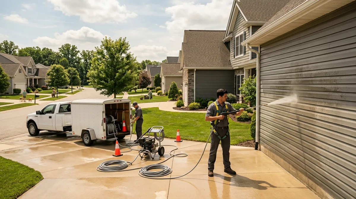 power wash contractors near me