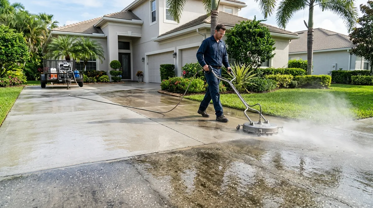 How to Pressure Clean Your Driveway for Lasting Results