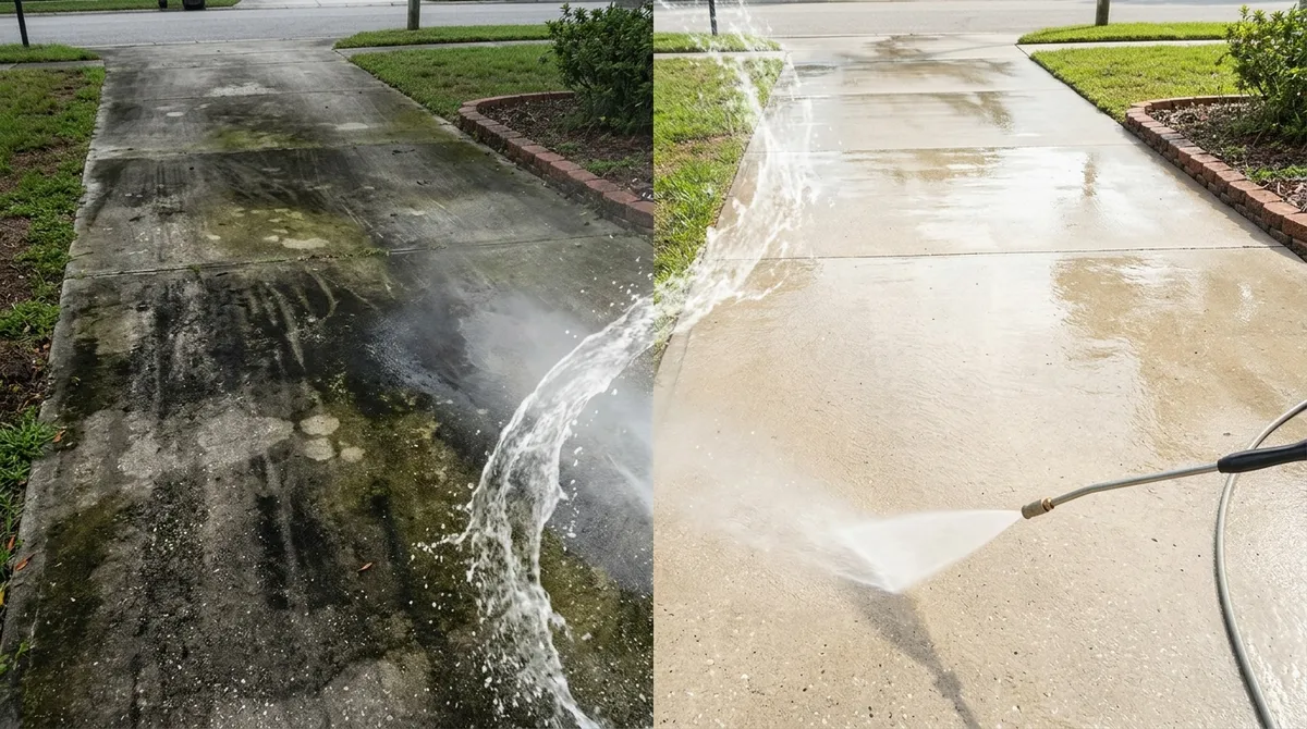 DIY Driveway Pressure Washer vs. Pro Service: Which Wins?