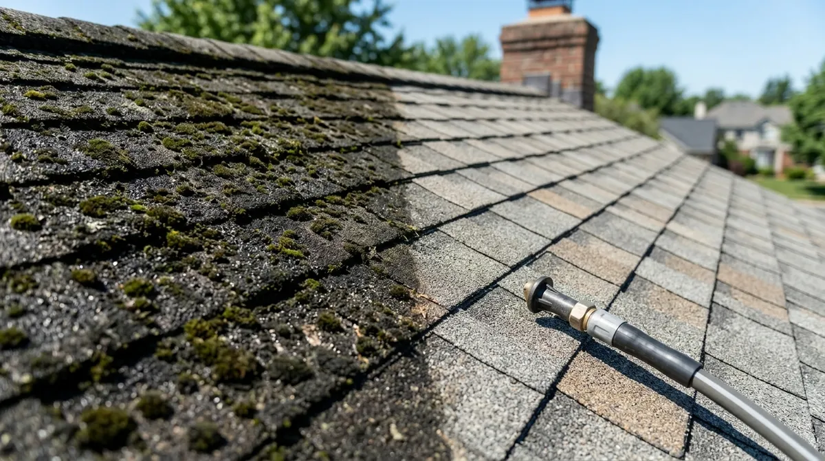 roof power washers near me