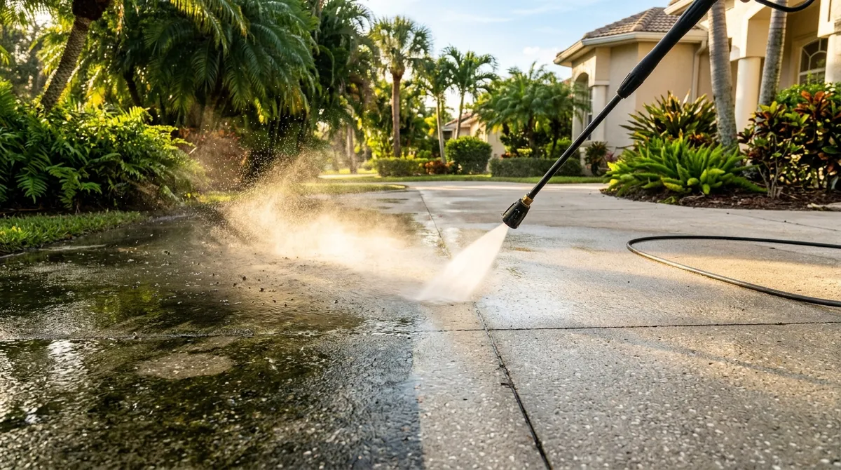 Why Is Concrete Pressure Washing Near Me Worth It?