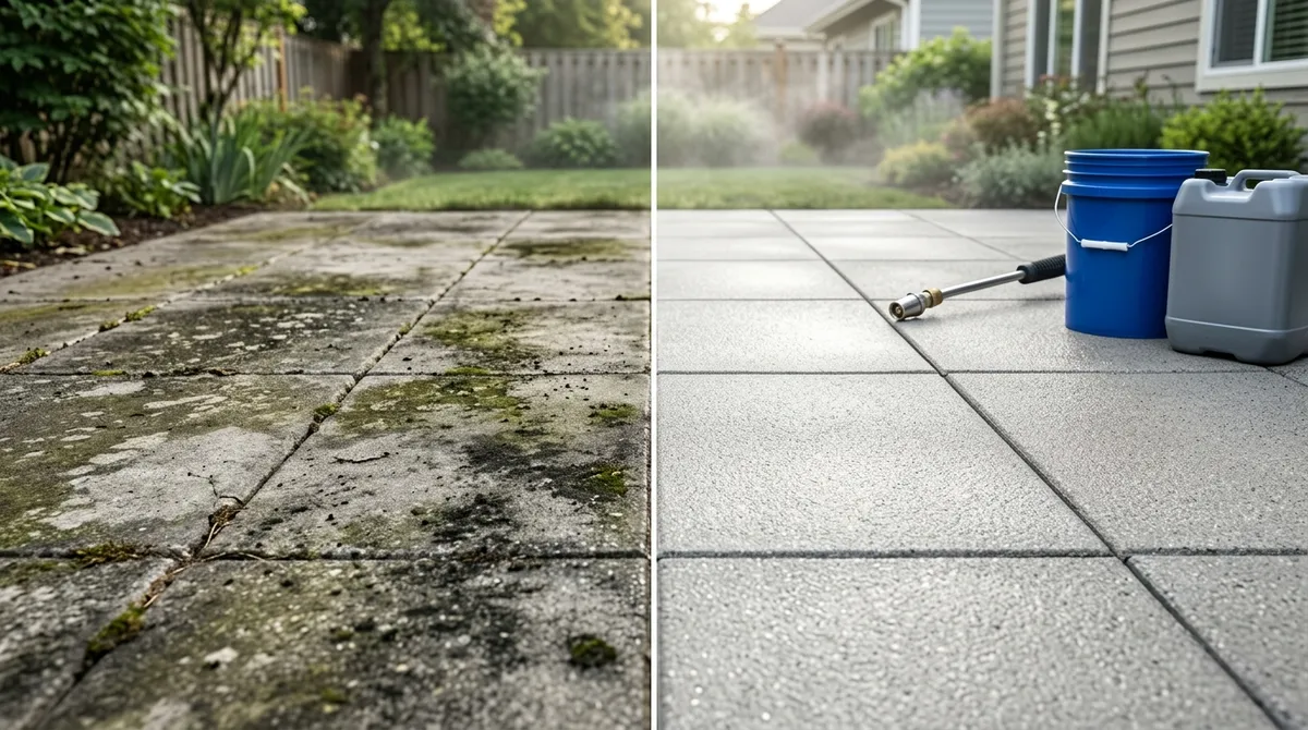 DIY Patio Cleaning vs. Pro Power Washing: Which Wins?