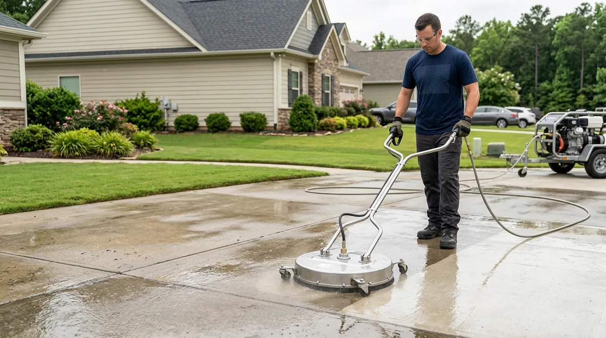 driveway and concrete cleaner