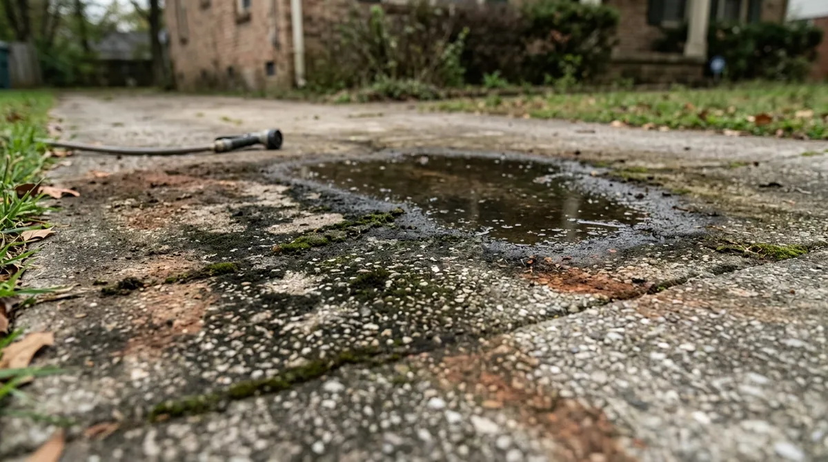 concrete pressure cleaning