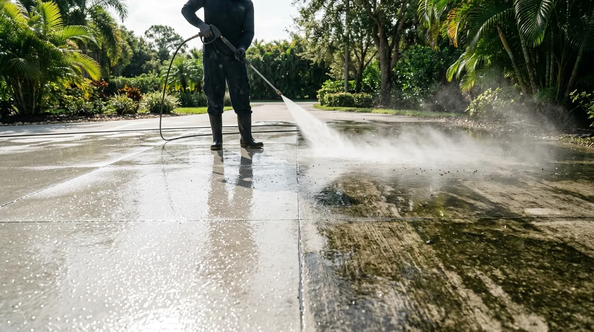 Concrete Pressure Cleaning: What Every Homeowner Should Know