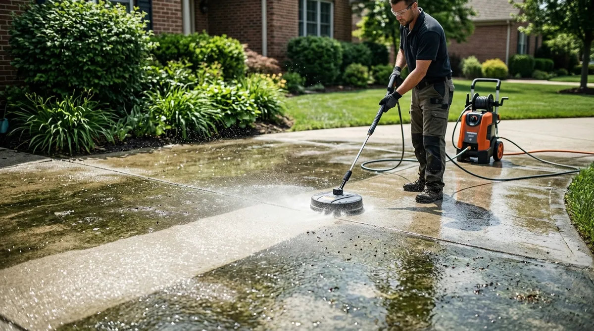 power washer for sidewalks