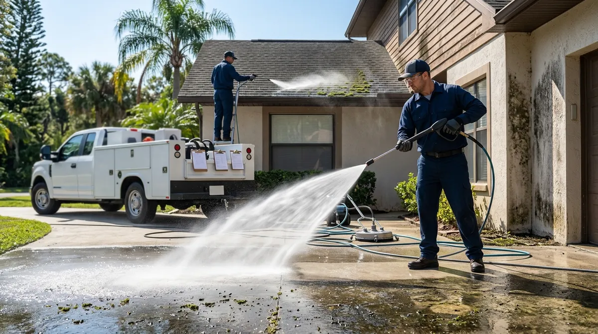 What Should You Look for in Commercial Pressure Washing Companies Near Me?