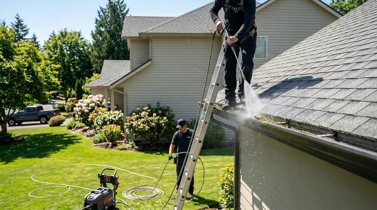 roof gutter cleaners near me