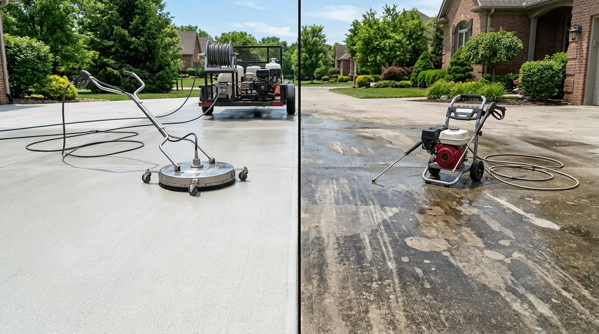 DIY vs. Pro Paving Pressure Cleaning: Which One Wins?