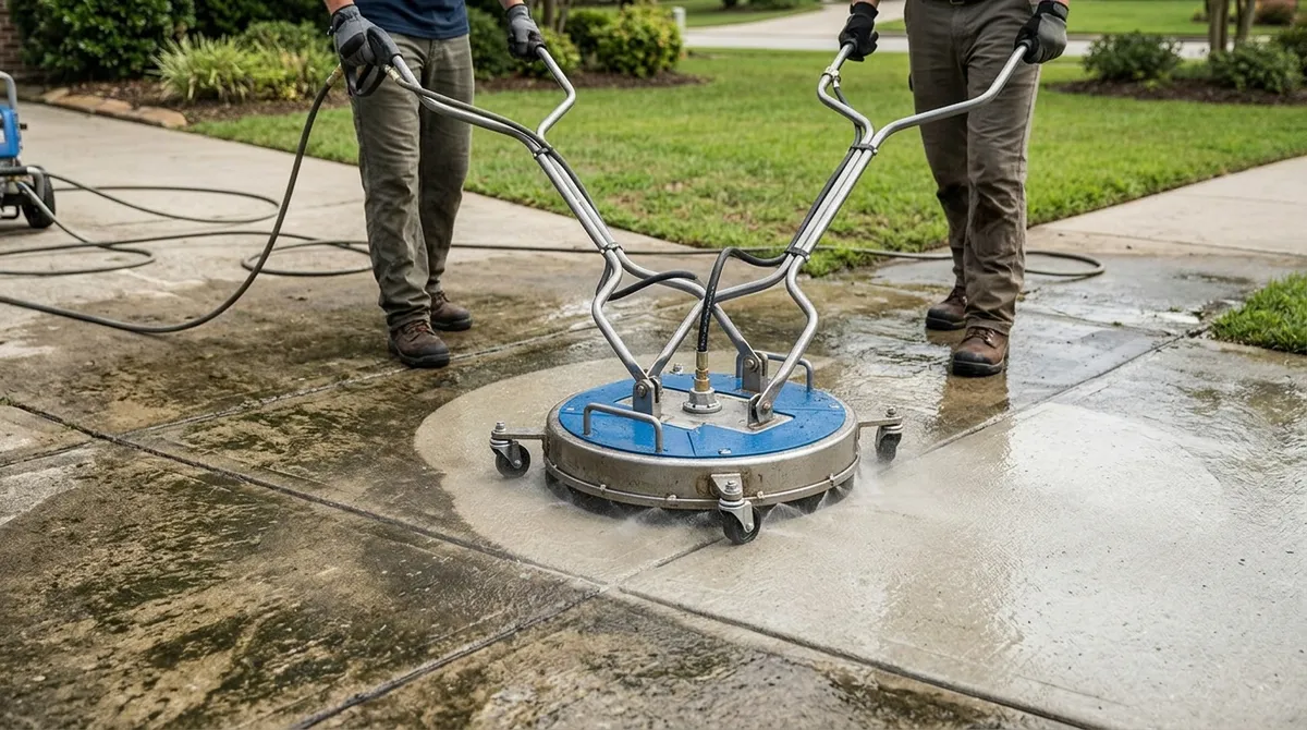 sidewalk pressure cleaner
