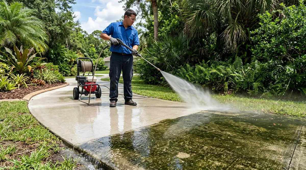 How to Use a Sidewalk Pressure Cleaner for Best Results