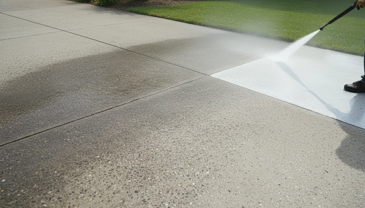 pressure cleaner for concrete