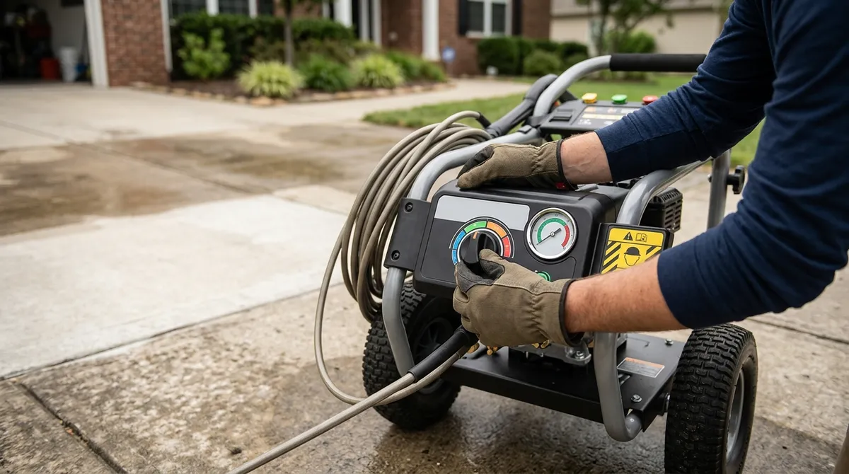 pressure washer for concrete