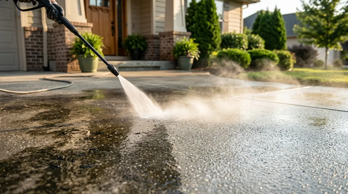 8 Reasons to Power Wash Cement Driveway This Season