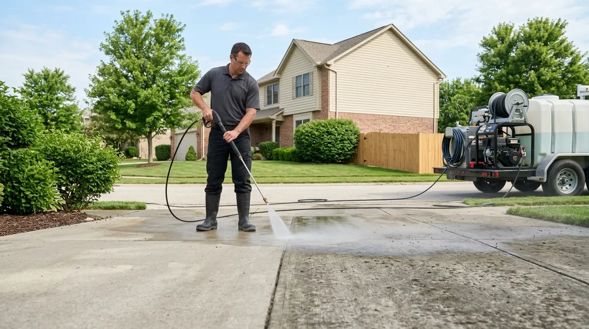 professional power washers near me